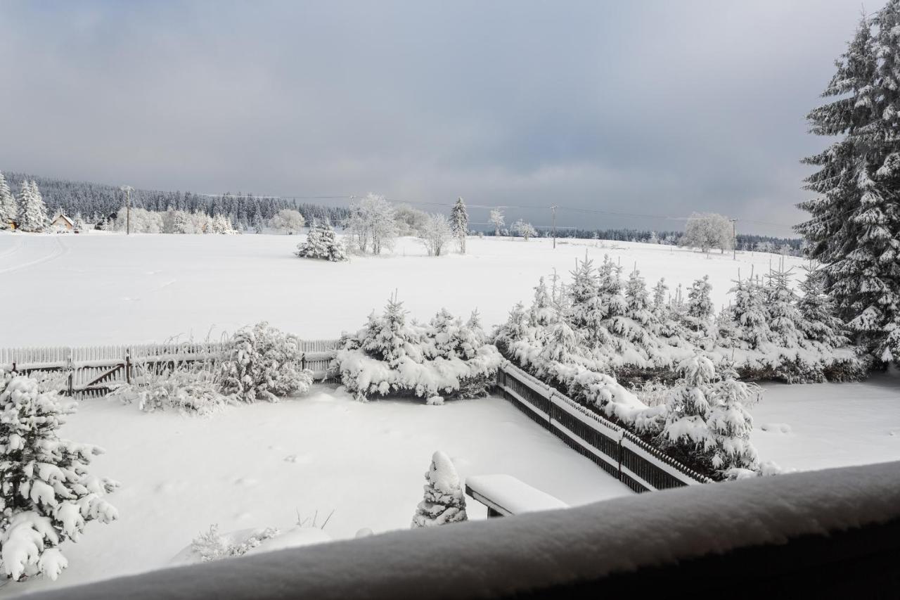 Chalupa Hrazdenka V Krusnych Horach Horní Blatná Buitenkant foto